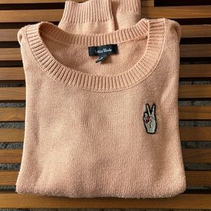 Anthropologie Lea & Viola Peace Sweater